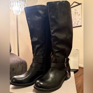 Style and Co Black Women's Knee-High Boots Size 8.5